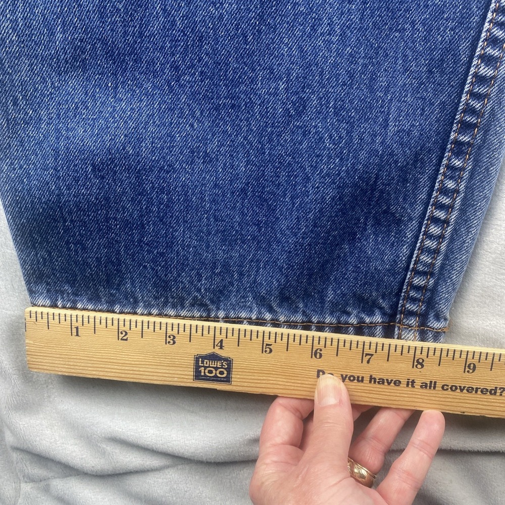 Levis Jeans Mens 40 X 32 Blue 550‎ Relaxed Tapered American Cowboy Ranch Y2K - Picture 11 of 13